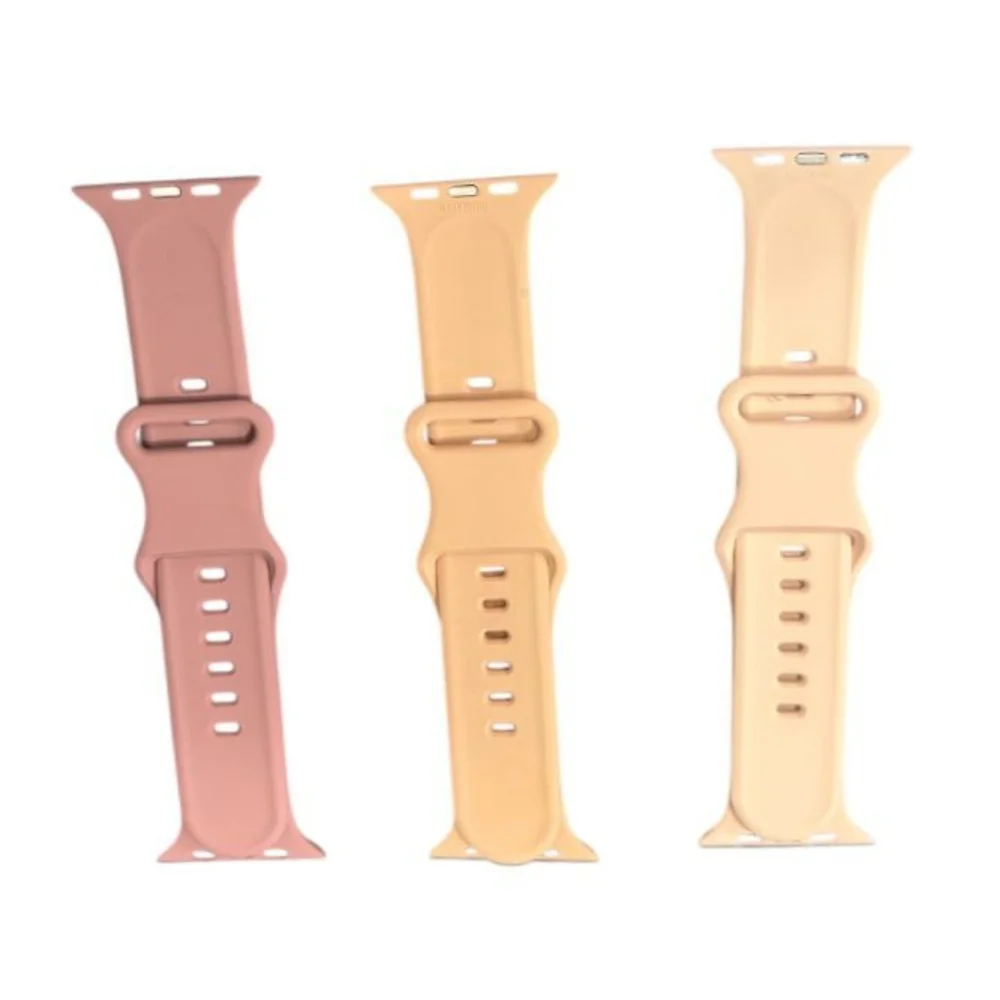 3 Flower Engraved Bands Compatible with Apple Watch Band38,40,41,42,44,45,49mm